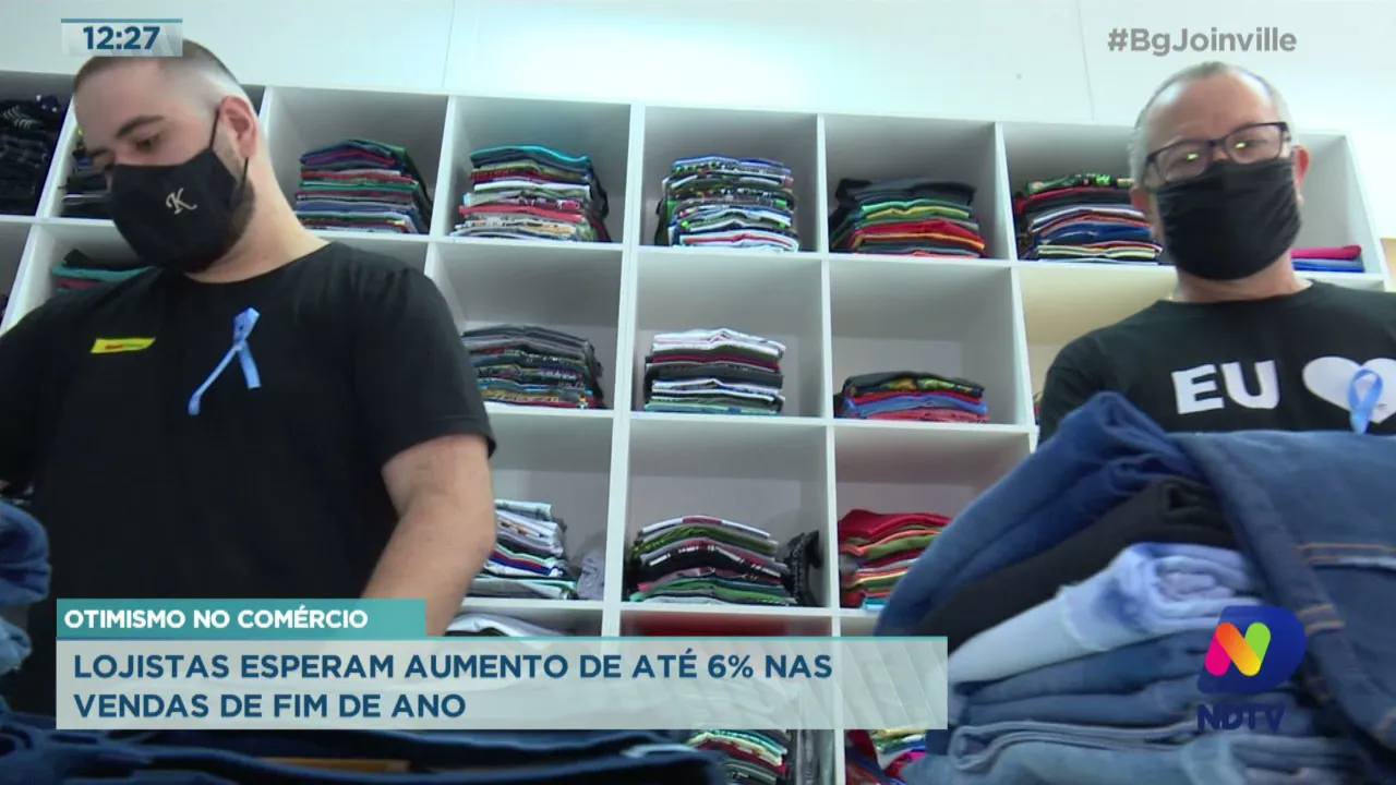 Otimismo no comércio: Lojistas esperam aumento de até 6% nas vendas de fim de ano