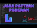 L print in star pattern Star Pattern program Java Alphabet Print java pattern programs L