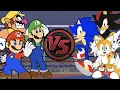 Download Lagu MARIO vs SONIC: CARTOON RAP WAR! (Super Mario vs Sonic The Hedgehog Rap Battle) | CARTOON RAP ATTACK