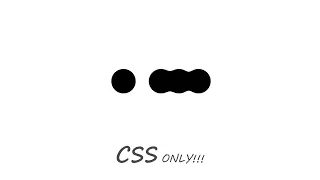 CSS Liquid Dots Loader CSS Animation