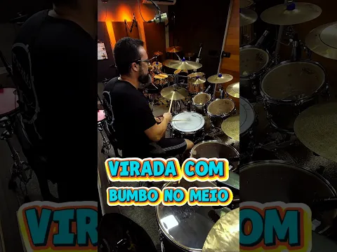 Virada linear Pra Rock, metal, worship etc.#bateria #drums #gospelchops