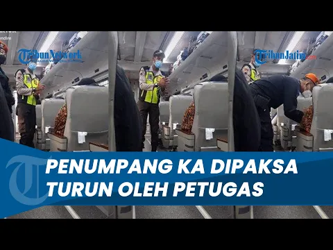 Download MP3 Viral Video Penumpang Kereta Api Marah-marah saat Diminta Turun oleh Petugas