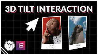 AMAZING 3D Tilt Hover animation - Elementor Vanilla Tilt JS Tutorial