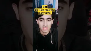 Gift With Pashto Meaning And Sentence افغانستان Pashto پاکستان Pashto English 