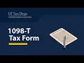 Understanding your 1098-T Tax Form - UC San Diego SFS