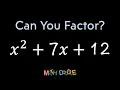 Factoring Quadratic Trinomial 2 7 12 Step-by-Step Algebra Solution - Math Doodle