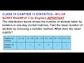 CLASS 10 CHAPTER 13 STATISTICS EXAMPLE 3 Mrs DB IMPORTANT NCERT In English