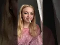 Smoking Sweet Blonde Woman