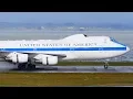 Lagu DOOMSDAY PLANE USAF E-4B Windy Landing on Wet Runway | Auckland Airport Plane Spotting [4K50]