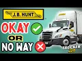 J B Hunt - Is This The Right Trucking Company For You