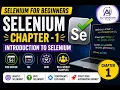 Selenium Tutorial for Beginners Chapter 1 Introduction to Selenium