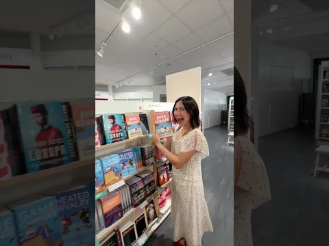 Seeing my book internationally for the 1st time