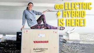We Have Our Hybrid Engine – HOW DO WE INSTALL IT?!?!(MJ Sailing – Ep 356)