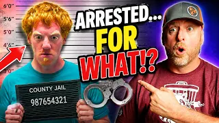 DUMB CRIMINAL This guy ARRESTED FOR WHAT