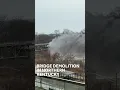 Bridge blown up in northern Kentucky
