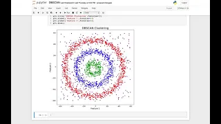 Clustering in Python - K-means Hierarchical Clustering DBSCAN