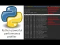python performance profiling in pycharm