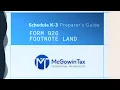 Schedule K-3 Guide Form 926