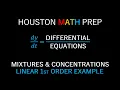 Example Linear 1st-Order Differential Equation