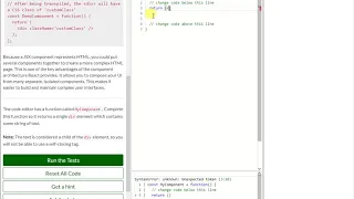 REACT Create a Stateless Functional Component 7