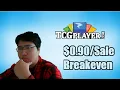 Guide to Profitability on TCGplayer Sales Data Cost Analysis Breakeven