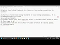 What Is Java Coding Standards for classes or Java coding conventions for classes