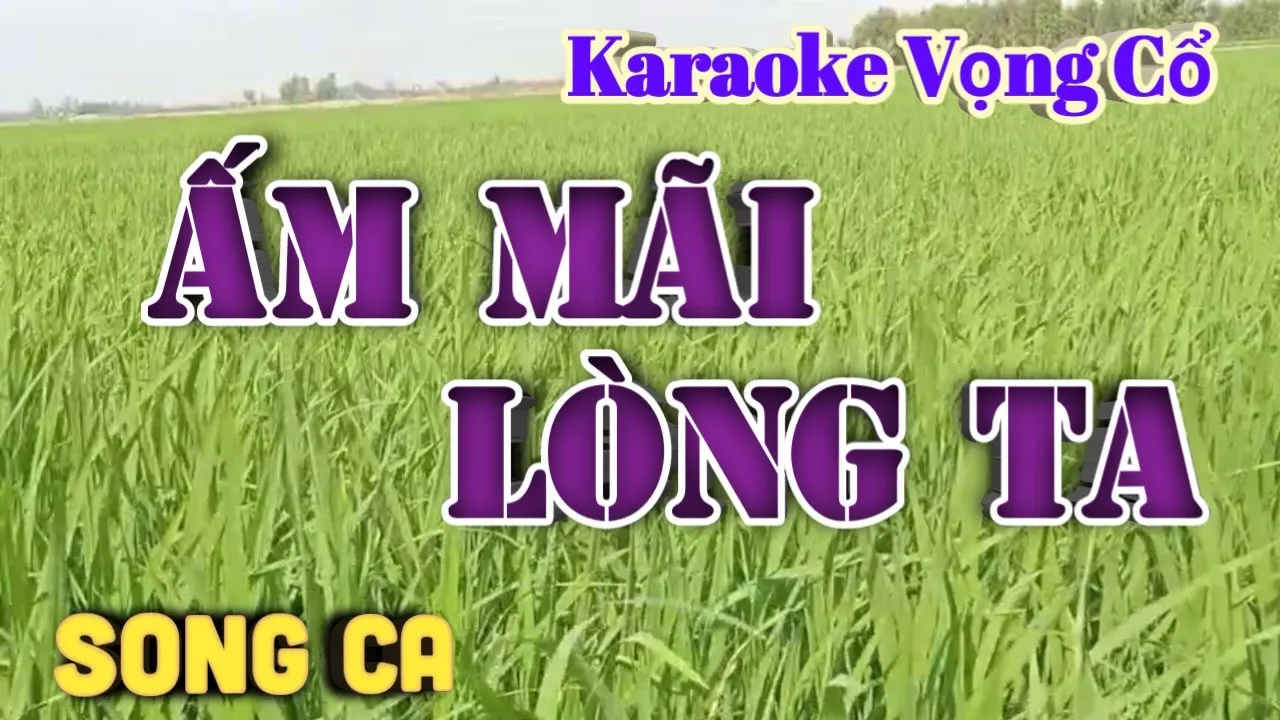 Karaoke Ấm Mãi Lòng Ta - Song Ca - Tác giả: Nguyễn Hữu Nghĩa
