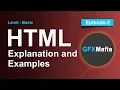 HTML Tutorial For Beginners - Episode 2