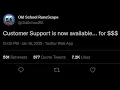 Jagex Wants YOU to Pay for Customer Support OSRS Drama