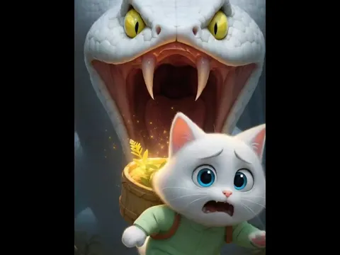 🐱💊Can't afford medicine, the kitten's decision🐍💀 #insideout2 #cat #cartoon #kitten #cutecat #funny