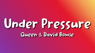 Queen David Bowie Under Pressure Lyrics 
