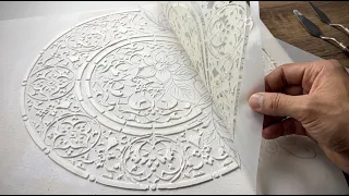 Creative 3D Textured Painting Ideas | Transform Your Space! ✨🎨