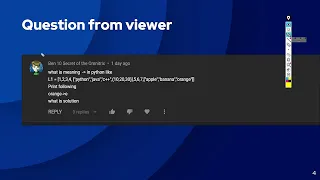 Accessing Nested List in Python Question Python Interview Questions