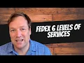 fedex 6 Levels Of Service Fedex Express Top