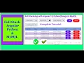 Building a Full Stack Web App with Angular 18 Python MySQL Complete Tutorial