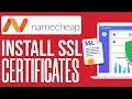 How To Install Manually SSL Certificates On Namecheap 2024 Step By Step