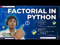Find factorial in just 10 second using python