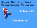 Java Programming Tutorial Super Mario Game Dimensions