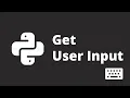accept user input in PYTHON using PyCharm Learn Python Programming With Mbonisi