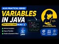 Java Variables Explained Practically in BlueJ Java for Beginners Hindi