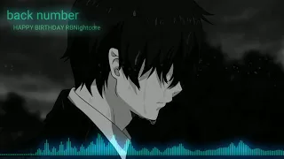 Download Back Number - Happy Birthday [NIGHTCORE] HQ MP3