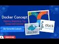 Docker DevOps 2024 Part 6 Docker Concepts - Registry Repository Tag Image and Container