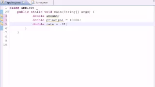 Java Programming Tutorial 23 Compound Interest Program