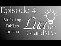 Learn Lua for MA3 - Episode 4 Let s Build Tables