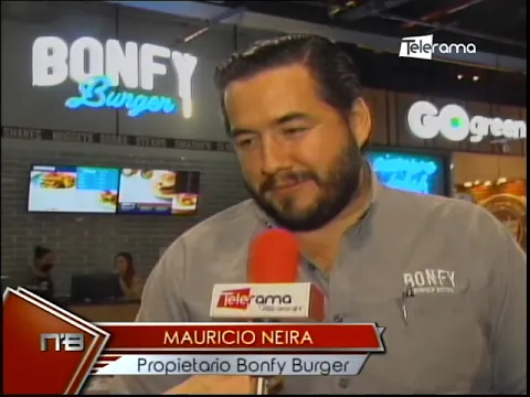 Bonfy Burger aperturó local Food Hall San Marino - Gye