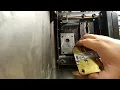 How to open electronic safe with a magnet solenoid with tamper booby trap