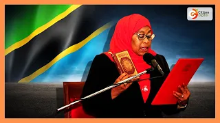 Rais Samia Suluhu Aapishwa Chini Ya Ulinzi Mkali 