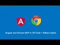 Angular Chrome DevTools MCP GitHub Copilot Quick Intro