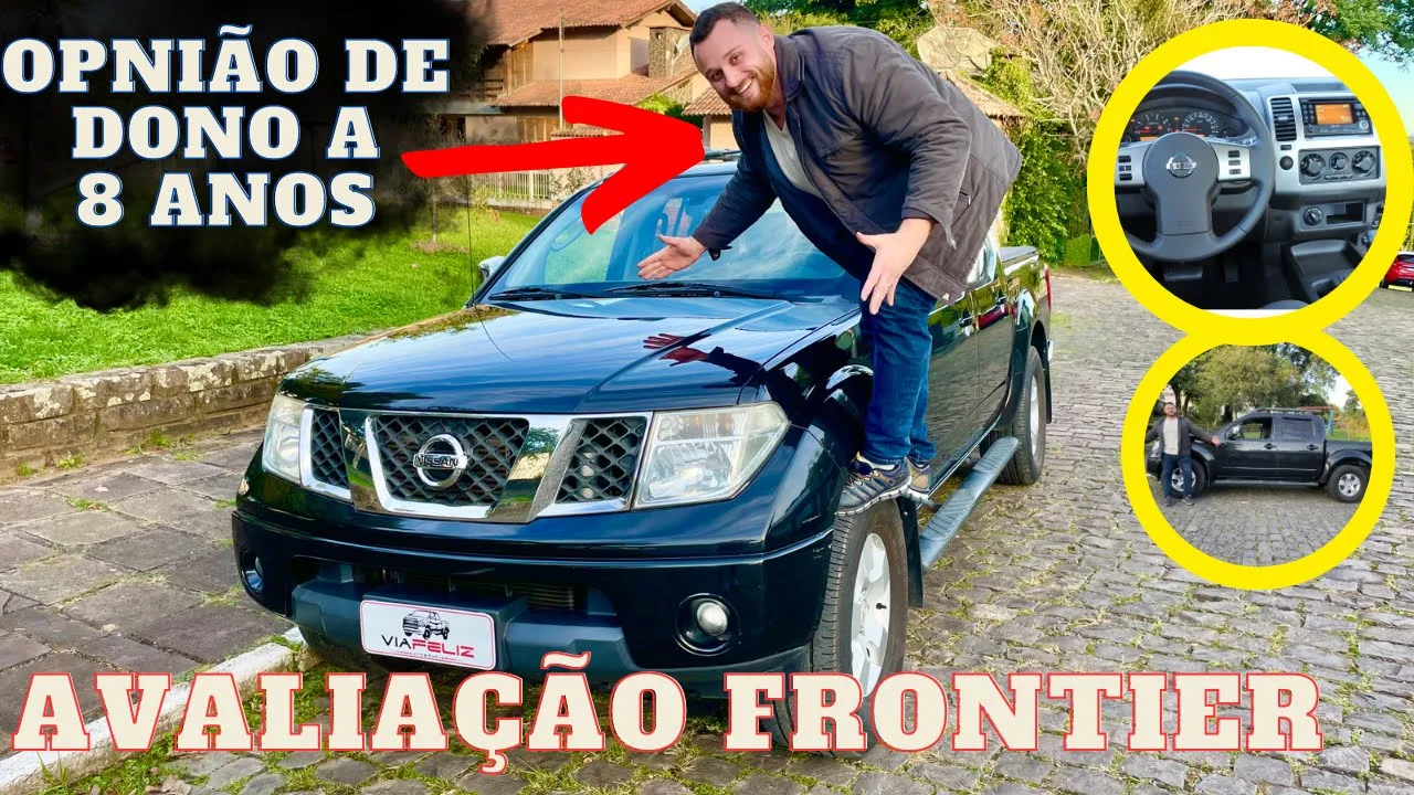 Nissan Frontier LE 172cv 2012, opinião DONO a 8 anos, pros, contras, qualidades, defeitos, potência