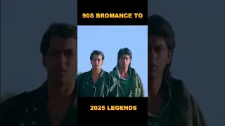SRK Salman From Karan Arjun Bros To Besties Again Thenandnow 